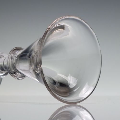GEORGE IV DECEPTIVE TOASTMASTER WINE GLASS C1820 - ADDITIONAL PHOTO 3