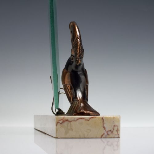 RARE ART DECO TOUCAN PHOTO FRAME C1930 - ADDITIONAL PHOTO 5