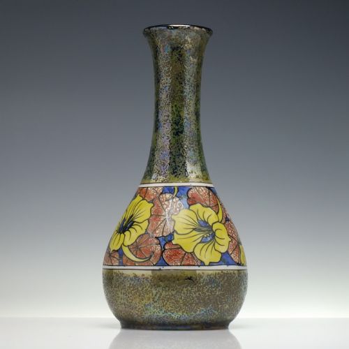 ART NOUVEAU CZECHOSLOVAKIA VASE C1930 - ADDITIONAL PHOTO 2