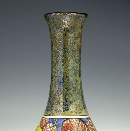 ART NOUVEAU CZECHOSLOVAKIA VASE C1930 - ADDITIONAL PHOTO 3