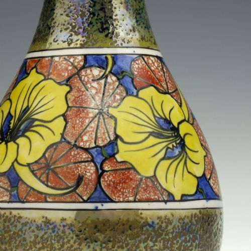 ART NOUVEAU CZECHOSLOVAKIA VASE C1930 - ADDITIONAL PHOTO 5