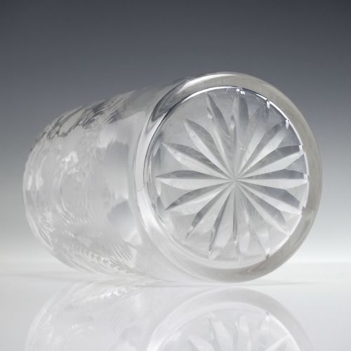 VICTORIAN ENGRAVED DECANTER C1870 - ADDITIONAL PHOTO 7