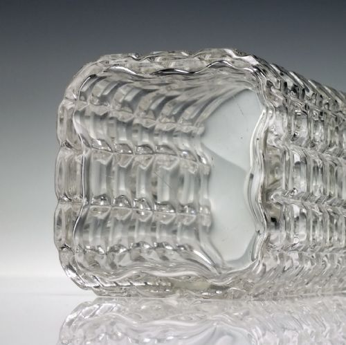 LARGE VICTORIAN PRISM CUT WHISKY DECANTER C1870 - ADDITIONAL PHOTO 6