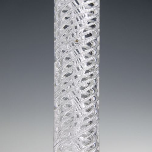 18TH CENTURY DOUBLE SERIES AIR TWIST WINE GLASS C1750 - ADDITIONAL PHOTO 2