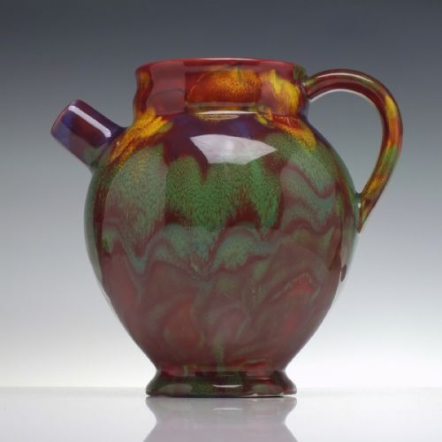 LINTHORPE STYLE POTTERY WINE JUG C1885 - ADDITIONAL PHOTO 1