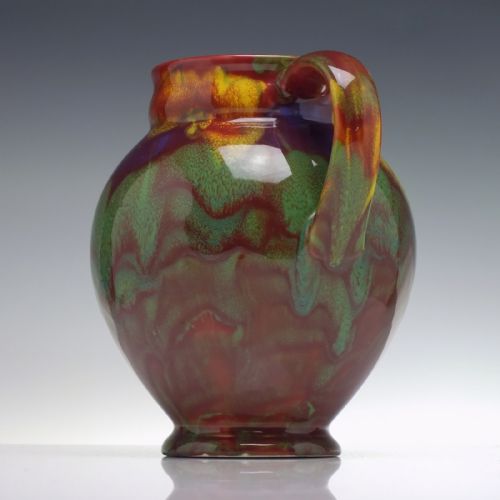 LINTHORPE STYLE POTTERY WINE JUG C1885 - ADDITIONAL PHOTO 2