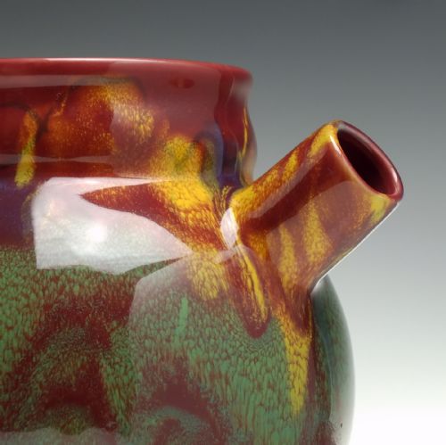 LINTHORPE STYLE POTTERY WINE JUG C1885 - ADDITIONAL PHOTO 5