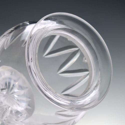 VICTORIAN GLASS PICKLE JAR C1900 - ADDITIONAL PHOTO 4