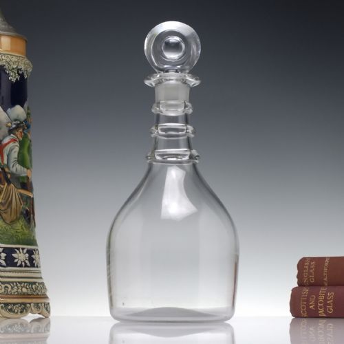 19th century cut glass decanter c1830 - CATEGORY: ANTIQUE GLASS - DATED 19TH CENTURY