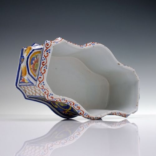 19TH CENTURY FRENCH FAIENCE VASE C1880 - ADDITIONAL PHOTO 4