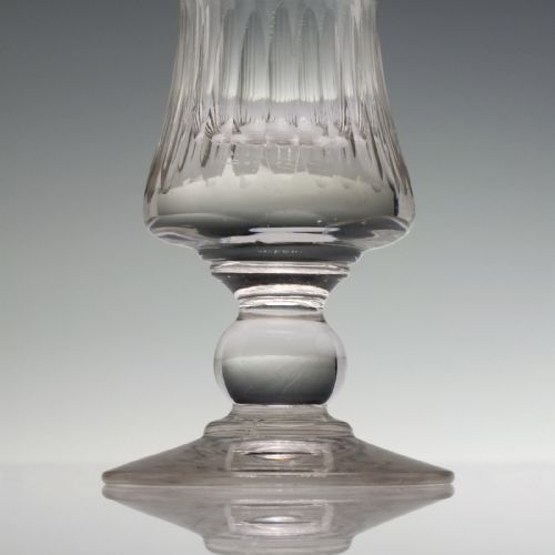 PAIR ANTIQUE 19TH CENTURY FRENCH ABSINTH GLASSES C1850 - ADDITIONAL PHOTO 3