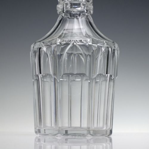 VICTORIAN CUT GLASS DECANTER C1880 - ADDITIONAL PHOTO 4