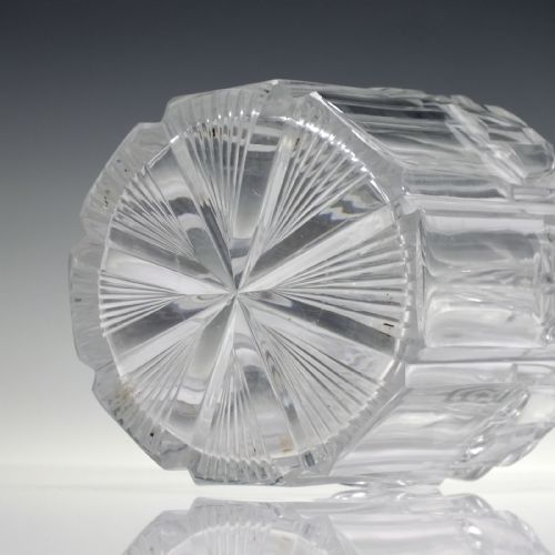VICTORIAN CUT GLASS DECANTER C1880 - ADDITIONAL PHOTO 6