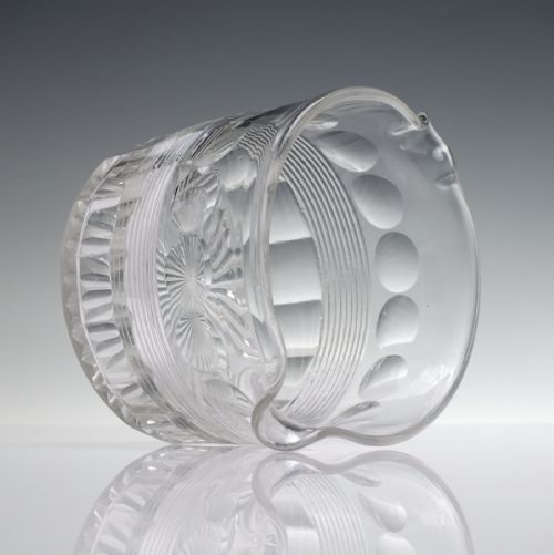 UNUSUAL GEORGIAN GLASS WINE RINSER C1820 - ADDITIONAL PHOTO 3