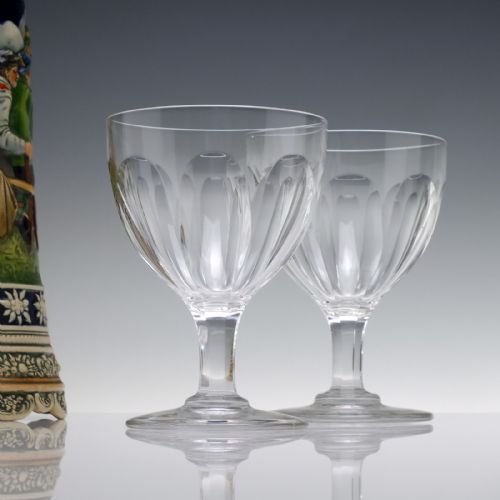 PAIR VICTORIAN SLICE CUT RUMMERS C1860 - ADDITIONAL PHOTO 5
