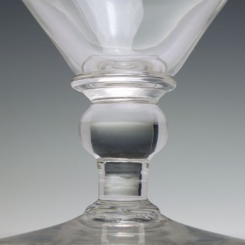 PAIR OF 19TH CENTURY GLASS RUMMERS C1860 - ADDITIONAL PHOTO 3