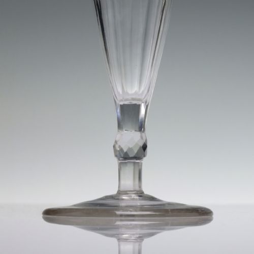 ANTIQUE 19TH CENTURY ALE GLASS C1840 - ADDITIONAL PHOTO 3