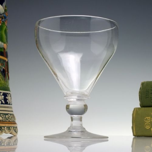 19th century glass rummer c1860 - CATEGORY: ANTIQUE GLASS - DATED GEORGIAN