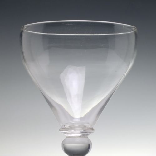 19TH CENTURY GLASS RUMMER C1860 - ADDITIONAL PHOTO 5