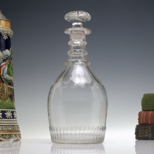 william iv cut glass decanter c1830 - CATEGORY: ANTIQUE GLASS - DATED GEORGIAN