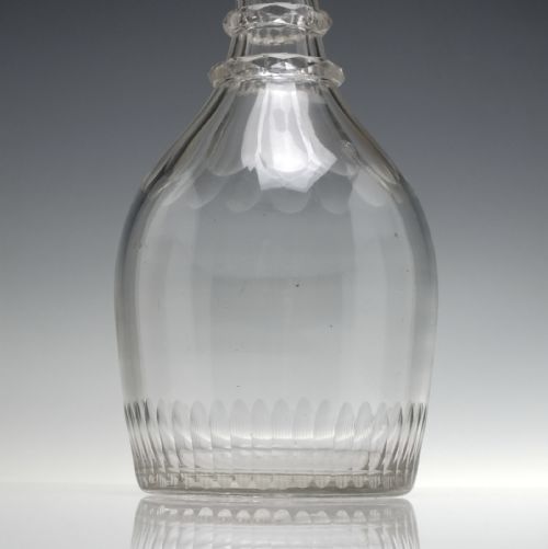 WILLIAM IV CUT GLASS DECANTER C1830 - ADDITIONAL PHOTO 2
