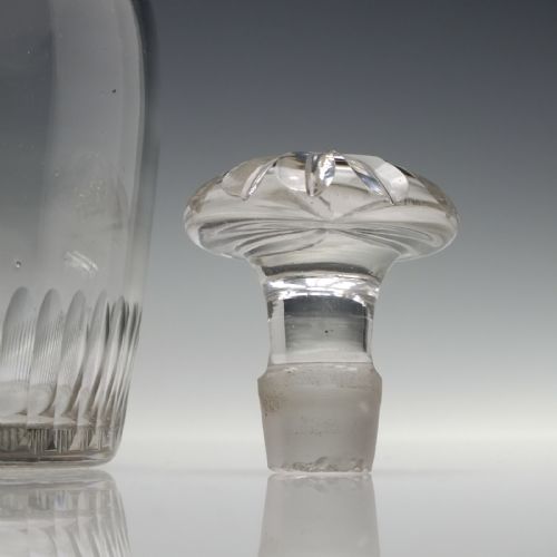 WILLIAM IV CUT GLASS DECANTER C1830 - ADDITIONAL PHOTO 7