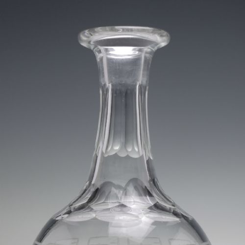 THREE VICTORIAN ENGRAVED DECANTERS IN SOLID SILVER FRAME 1872 - ADDITIONAL PHOTO 5