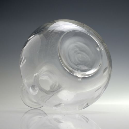 VICTORIAN GLASS WINE CARAFE C1860 - ADDITIONAL PHOTO 4