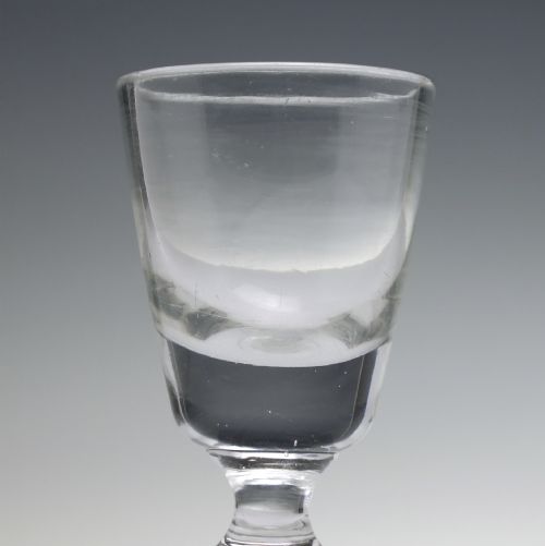 ANTIQUE 19TH CENTURY REGENCY PORT WINE GLASS C1820 - ADDITIONAL PHOTO 2