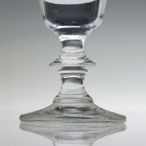 ANTIQUE 19TH CENTURY REGENCY PORT WINE GLASS C1820 - ADDITIONAL PHOTO 3
