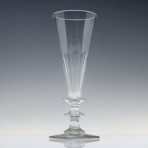 ANTIQUE 19TH CENTURY CHAMPAGNE GLASS C1820 - ADDITIONAL PHOTO 1