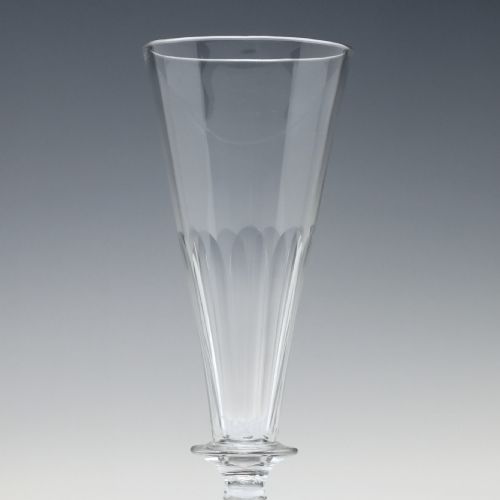 ANTIQUE 19TH CENTURY CHAMPAGNE GLASS C1820 - ADDITIONAL PHOTO 3