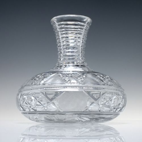 19TH CENTURY BACCARAT GLASS WINE CARAFE C1890 - ADDITIONAL PHOTO 1
