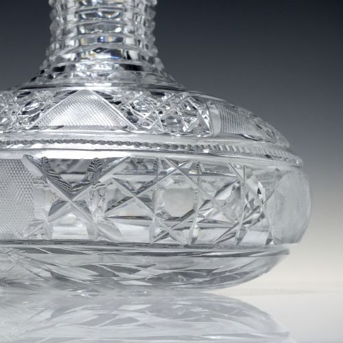 19TH CENTURY BACCARAT GLASS WINE CARAFE C1890 - ADDITIONAL PHOTO 3