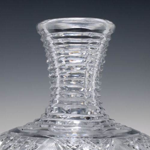 19TH CENTURY BACCARAT GLASS WINE CARAFE C1890 - ADDITIONAL PHOTO 4