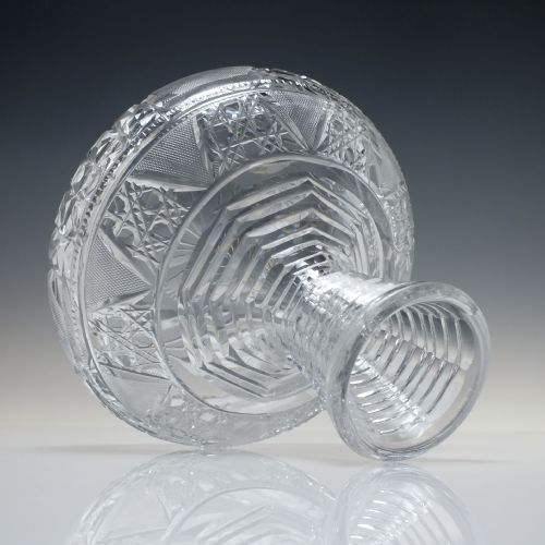 19TH CENTURY BACCARAT GLASS WINE CARAFE C1890 - ADDITIONAL PHOTO 5