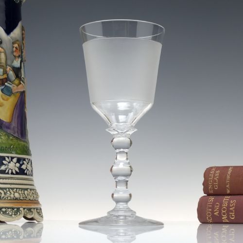 victorian wine glass goblet 1880 - CATEGORY: ANTIQUE GLASS - DATED VICTORIAN