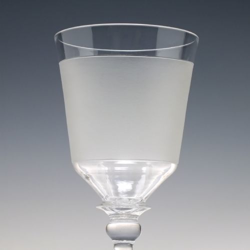 VICTORIAN WINE GLASS GOBLET 1880 - ADDITIONAL PHOTO 2