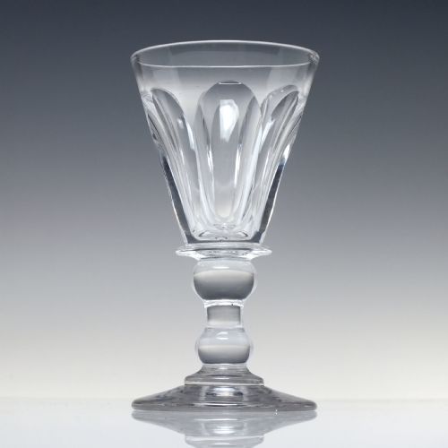 GEORGE IV DECEPTIVE TOASTMASTER WINE GLASS C1820 - ADDITIONAL PHOTO 1