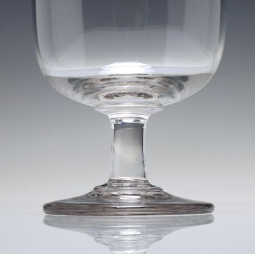 GEORGIAN GLASS RUMMER C1820 - ADDITIONAL PHOTO 2