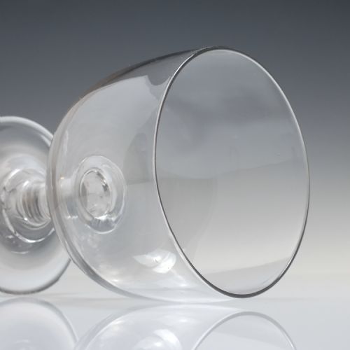GEORGIAN GLASS RUMMER C1820 - ADDITIONAL PHOTO 4