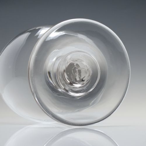 GEORGIAN GLASS RUMMER C1820 - ADDITIONAL PHOTO 5