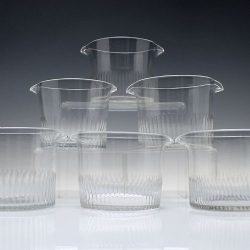 SIX GEORGIAN GLASS WINE RINSERS C1820 - ADDITIONAL PHOTO 1