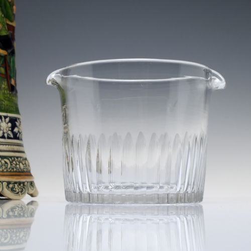 PAIR GEORGIAN GLASS WINE RINSERS C1820 - ADDITIONAL PHOTO 1