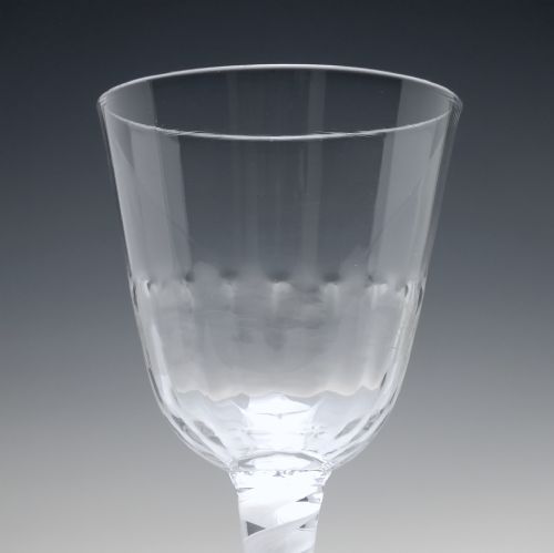 18TH CENTURY SINGLE SERIES OPAQUE TWIST WINE GLASS C1760 - ADDITIONAL PHOTO 2