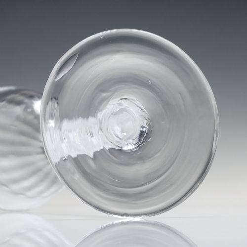 18TH CENTURY SINGLE SERIES OPAQUE TWIST WINE GLASS C1760 - ADDITIONAL PHOTO 6