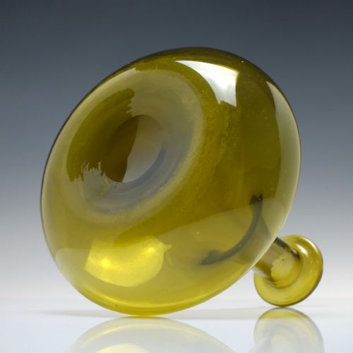 RARE 19TH CENTURY AMBER GLASS MELL DECANTER C1830 - ADDITIONAL PHOTO 4