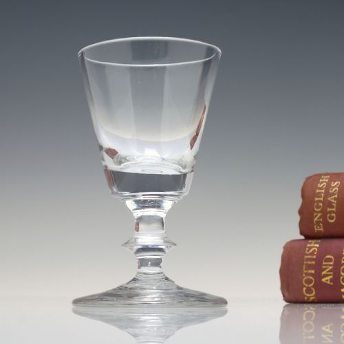 georgian bucket bowl port wine c1810 - CATEGORY: ANTIQUE GLASS - DATED GEORGIAN