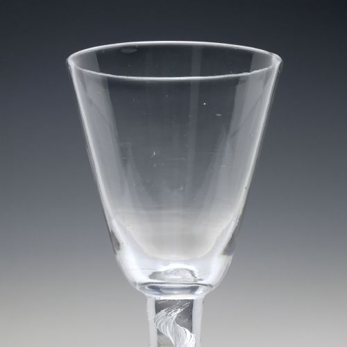 GEORGIAN SINGLE SERIES AIR TWIST WINE GLASS C1750 - ADDITIONAL PHOTO 2