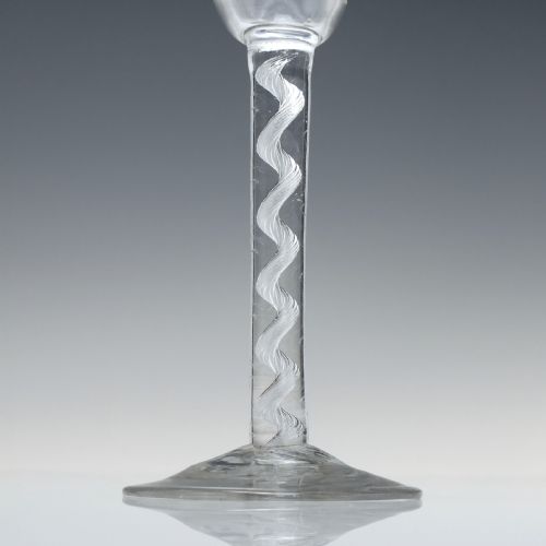 GEORGIAN SINGLE SERIES AIR TWIST WINE GLASS C1750 - ADDITIONAL PHOTO 3